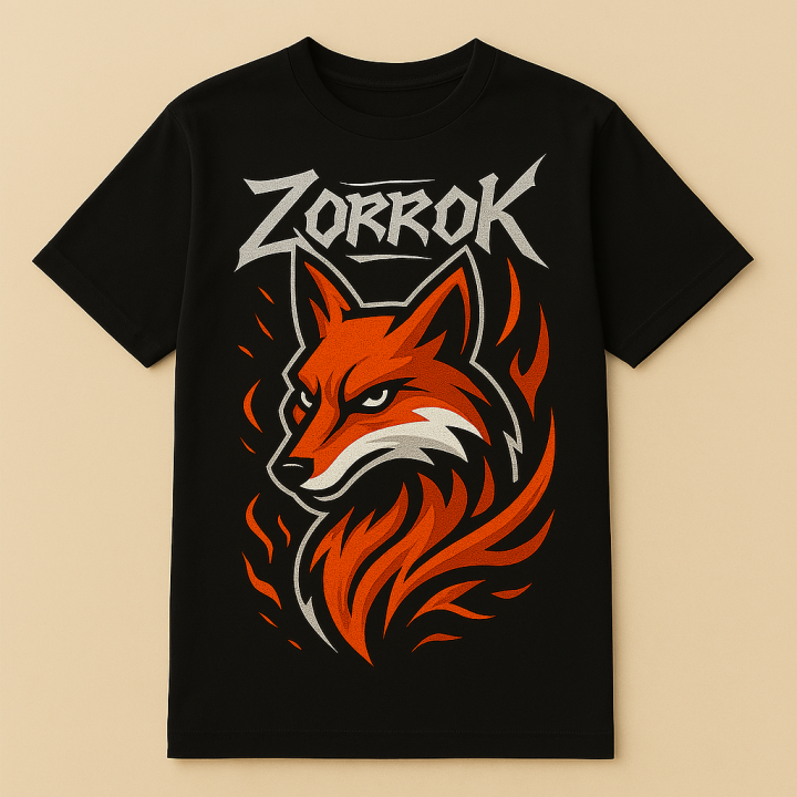 Camiseta zorrokcyber