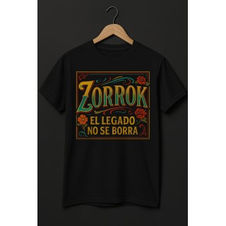 Camiseta. Estampa ZorroK estilo único