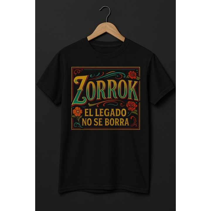 Camiseta. Estampa ZorroK estilo único