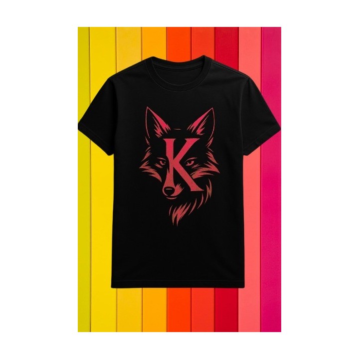 Camiseta zorrok rojo